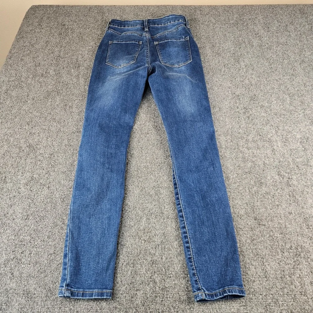 Rue21 Womens‎ Size 2 Skinny Jeans Medium Wash Denim Stretch Slim Fit 70829